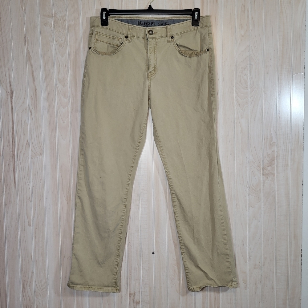 Tan Chinos Classic Fit Pants